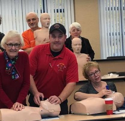 stow comm chest CPR Training